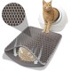 Cat Litter Tray Mat, Grey Cat Litter Mat Honeycomb Design Cat Litter Mat Double Litter Mat for Waterproof Cat Litter Tray Liner (30 x 45 cm) Cat Litter Tray Mat, Grey Cat Litter Mat Honeycomb Design Cat Litter Mat Double Litter Mat for Waterproof Cat Litter Tray Liner (30 x 45 cm)