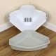 Cat Litter Tray Oval Hooded Kitten Toilet Lightweight Hygienic with Filter Grey Cat Litter Tray Oval Hooded Kitten Toilet Lightweight Hygienic with Filter Grey