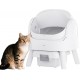 Cat Litter Tray Self-Cleaning, Intelligent Cat Litter Tray - Open Top Design, Large Capacity, Manual & Automatic Modes, Ideal for Households with Short Term Absence Cat Litter Tray Self-Cleaning, Intelligent Cat Litter Tray - Open Top Design, Large Capacity, Manual & Automatic Modes, Ideal for Households with Short Term Absence