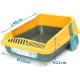Cat Litter Tray with Scoop, Compact Design, Easy Cleaning, Durable Material, Ideal for Cat Hygiene and Comfort Cat Litter Tray with Scoop, Compact Design, Easy Cleaning, Durable Material, Ideal for Cat Hygiene and Comfort