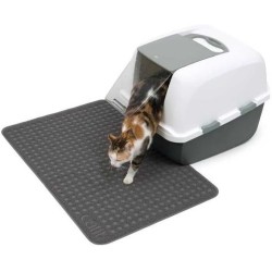 Catit Cat Litter Tray Mat 60 x 90 cm Grey Catit Cat Litter Tray Mat 60 x 90 cm Grey