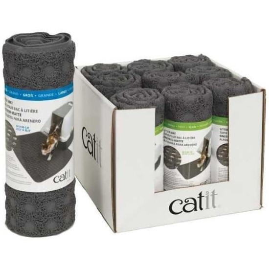 Catit Cat Litter Tray Mat 60 x 90 cm Grey Catit Cat Litter Tray Mat 60 x 90 cm Grey