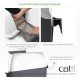 Catit Jumbo Hooded Cat Pan, gray