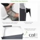 Catit Jumbo Hooded Cat Pan, gray
