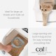 Catit Jumbo Hooded Cat Pan, gray