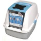 Catit litter box with cover, white / gray / blue Catit litter box with cover, white / gray / blue