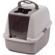 Catit litter box with cover, white / gray Catit litter box with cover, white / gray