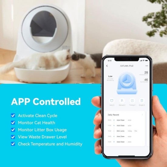 Catlink Pro-X Luxury Version Intelligent Self-Cleaning Cat Litter Tray Catlink Pro-X Luxury Version Intelligent Self-Cleaning Cat Litter Tray