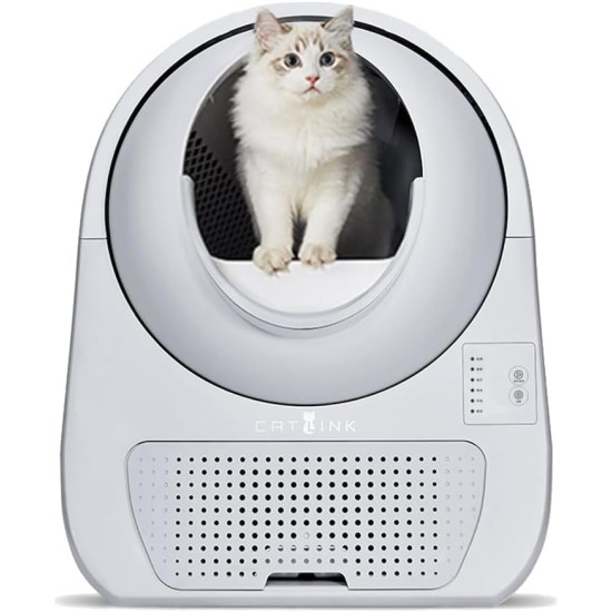 Catlink Young Cat Litter Tray Self-Cleaning, Deodorisation, Low Noise, Suitable for Cats from 1.5-10 kg, for Multiple Cats Catlink Young Cat Litter Tray Self-Cleaning, Deodorisation, Low Noise, Suitable for Cats from 1.5-10 kg, for Multiple Cats