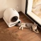 Cecotec Pumba 7000 CleanKitty Compact Connected Automatic Compact Cat Litter Tray with Self-Cleaning Capacity 65 L, Triple Deodorisation System, Control via WiFi, Quiet, Infrared Sensor Cecotec Pumba 7000 CleanKitty Compact Connected Automatic Compact Cat Litter Tray with Self-Cleaning Capacity 65 L, Triple Deodorisation System, Control via WiFi, Quiet, Infrared Sensor