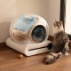 Cecotec Pumba 7000 CleanKitty Compact Connected Automatic Compact Cat Litter Tray with Self-Cleaning Capacity 65 L, Triple Deodorisation System, Control via WiFi, Quiet, Infrared Sensor Cecotec Pumba 7000 CleanKitty Compact Connected Automatic Compact Cat Litter Tray with Self-Cleaning Capacity 65 L, Triple Deodorisation System, Control via WiFi, Quiet, Infrared Sensor