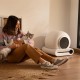 Cecotec Pumba 8000 CleanKitty Smart Self-Cleaning Cat Litter Tray 18 W, 9 L Capacity, Triple Deodorisation System, WiFi Control and Display, Quiet and Safe with Infrared Sensor Cecotec Pumba 8000 CleanKitty Smart Self-Cleaning Cat Litter Tray 18 W, 9 L Capacity, Triple Deodorisation System, WiFi Control and Display, Quiet and Safe with Infrared Sensor