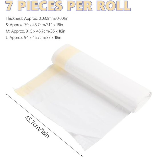 Cikonielf Cat Litter Tray Liner Cat Litter Bag Cat Litter Liner Kitty Litter Pan Bags Pet Cleaning Accessories (L) Cikonielf Cat Litter Tray Liner Cat Litter Bag Cat Litter Liner Kitty Litter Pan Bags Pet Cleaning Accessories (L)