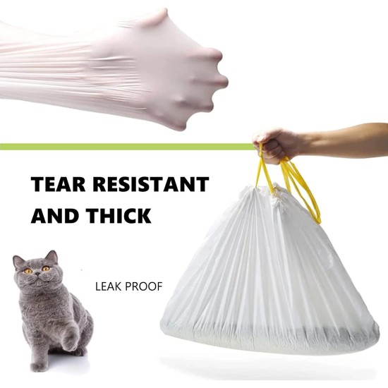 Cikonielf Cat Litter Tray Liner Cat Litter Bag Cat Litter Liner Kitty Litter Pan Bags Pet Cleaning Accessories (L) Cikonielf Cat Litter Tray Liner Cat Litter Bag Cat Litter Liner Kitty Litter Pan Bags Pet Cleaning Accessories (L)