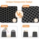 Conlun Cat Litter Mat Cat Litter Tray Mat 58 x 42 cm, Honeycomb Double Layer Design, Urine and Waterproof Material, Cat Litter Tray Mat, Grey Conlun Cat Litter Mat Cat Litter Tray Mat 58 x 42 cm, Honeycomb Double Layer Design, Urine and Waterproof Material, Cat Litter Tray Mat, Grey