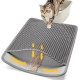 Conlun Cat Litter Mat Cat Litter Tray Mat 58 x 42 cm, Honeycomb Double Layer Design, Urine and Waterproof Material, Cat Litter Tray Mat, Grey Conlun Cat Litter Mat Cat Litter Tray Mat 58 x 42 cm, Honeycomb Double Layer Design, Urine and Waterproof Material, Cat Litter Tray Mat, Grey