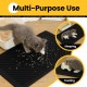 Conlun Cat Litter Tray Mat, 58 x 42 cm, Honeycomb Double Layer Cat Litter Mat, Urine & Waterproof Cat Mat, Cat Litter Box, Easy to Clean, Non-Slip Cat Mat for Floor, Grey, 2317 Conlun Cat Litter Tray Mat, 58 x 42 cm, Honeycomb Double Layer Cat Litter Mat, Urine & Waterproof Cat Mat, Cat Litter Box, Easy to Clean, Non-Slip Cat Mat for Floor, Grey, 2317