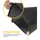 Conlun Cat Litter Tray Mat, 58 x 42 cm, Honeycomb Double Layer Cat Litter Mat, Urine & Waterproof Cat Mat, Cat Litter Box, Easy to Clean, Non-Slip Cat Mat for Floor, Grey, 2317 Conlun Cat Litter Tray Mat, 58 x 42 cm, Honeycomb Double Layer Cat Litter Mat, Urine & Waterproof Cat Mat, Cat Litter Box, Easy to Clean, Non-Slip Cat Mat for Floor, Grey, 2317