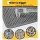 Conlun Cat Litter Tray Mat, 58 x 42 cm, Honeycomb Double Layer Cat Litter Mat, Urine & Waterproof Cat Mat, Cat Litter Box, Easy to Clean, Non-Slip Cat Mat for Floor, Grey, 2317 Conlun Cat Litter Tray Mat, 58 x 42 cm, Honeycomb Double Layer Cat Litter Mat, Urine & Waterproof Cat Mat, Cat Litter Box, Easy to Clean, Non-Slip Cat Mat for Floor, Grey, 2317
