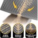 Conlun Cat Litter Tray Mat, 58 x 42 cm, Honeycomb Double Layer Cat Litter Mat, Urine & Waterproof Cat Mat, Cat Litter Box, Easy to Clean, Non-Slip Cat Mat for Floor, Grey, 2317 Conlun Cat Litter Tray Mat, 58 x 42 cm, Honeycomb Double Layer Cat Litter Mat, Urine & Waterproof Cat Mat, Cat Litter Box, Easy to Clean, Non-Slip Cat Mat for Floor, Grey, 2317