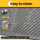 Conlun Cat Litter Tray Mat, 58 x 42 cm, Honeycomb Double Layer Cat Litter Mat, Urine & Waterproof Cat Mat, Cat Litter Box, Easy to Clean, Non-Slip Cat Mat for Floor, Grey, 2317 Conlun Cat Litter Tray Mat, 58 x 42 cm, Honeycomb Double Layer Cat Litter Mat, Urine & Waterproof Cat Mat, Cat Litter Box, Easy to Clean, Non-Slip Cat Mat for Floor, Grey, 2317