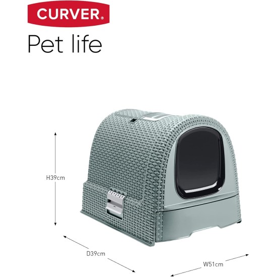 Curver Style V46 Cat Litter Box Curver Style V46 Cat Litter Box