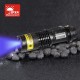 DARKBEAM Torch Double UV Light 365nm & 395nm Rechargeable, Woodsche Lamp Black Light Torches Mini Hand LED Ultraviolet Light, Pet Urine Detectors, Amber, Resin, Pack of 1 DARKBEAM Torch Double UV Light 365nm & 395nm Rechargeable, Woodsche Lamp Black Light Torches Mini Hand LED Ultraviolet Light, Pet Urine Detectors, Amber, Resin, Pack of 1