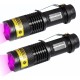 DARKBEAM Torch Double UV Light 365nm & 395nm Rechargeable, Woodsche Lamp Black Light Torches Mini Hand LED Ultraviolet Light, Pet Urine Detectors, Amber, Resin, Pack of 1 DARKBEAM Torch Double UV Light 365nm & 395nm Rechargeable, Woodsche Lamp Black Light Torches Mini Hand LED Ultraviolet Light, Pet Urine Detectors, Amber, Resin, Pack of 1