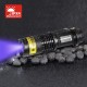 DARKBEAM Torch Double UV Light 365nm & 395nm Rechargeable, Woodsche Lamp Black Light Torches Mini Hand LED Ultraviolet Light, Pet Urine Detectors, Amber, Resin, Pack of 1 DARKBEAM Torch Double UV Light 365nm & 395nm Rechargeable, Woodsche Lamp Black Light Torches Mini Hand LED Ultraviolet Light, Pet Urine Detectors, Amber, Resin, Pack of 1