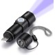 DARKBEAM Torch Double UV Light 365nm & 395nm Rechargeable, Woodsche Lamp Black Light Torches Mini Hand LED Ultraviolet Light, Pet Urine Detectors, Amber, Resin, Pack of 1 DARKBEAM Torch Double UV Light 365nm & 395nm Rechargeable, Woodsche Lamp Black Light Torches Mini Hand LED Ultraviolet Light, Pet Urine Detectors, Amber, Resin, Pack of 1