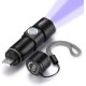 DARKBEAM Torch Double UV Light 365nm & 395nm Rechargeable, Woodsche Lamp Black Light Torches Mini Hand LED Ultraviolet Light, Pet Urine Detectors, Amber, Resin, Pack of 1 DARKBEAM Torch Double UV Light 365nm & 395nm Rechargeable, Woodsche Lamp Black Light Torches Mini Hand LED Ultraviolet Light, Pet Urine Detectors, Amber, Resin, Pack of 1