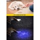 DARKBEAM Torch Double UV Light 365nm & 395nm Rechargeable, Woodsche Lamp Black Light Torches Mini Hand LED Ultraviolet Light, Pet Urine Detectors, Amber, Resin, Pack of 1 DARKBEAM Torch Double UV Light 365nm & 395nm Rechargeable, Woodsche Lamp Black Light Torches Mini Hand LED Ultraviolet Light, Pet Urine Detectors, Amber, Resin, Pack of 1