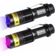 DARKBEAM Torch Double UV Light 365nm & 395nm Rechargeable, Woodsche Lamp Black Light Torches Mini Hand LED Ultraviolet Light, Pet Urine Detectors, Amber, Resin, Pack of 1 DARKBEAM Torch Double UV Light 365nm & 395nm Rechargeable, Woodsche Lamp Black Light Torches Mini Hand LED Ultraviolet Light, Pet Urine Detectors, Amber, Resin, Pack of 1