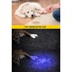DARKBEAM Torch Double UV Light 365nm & 395nm Rechargeable, Woodsche Lamp Black Light Torches Mini Hand LED Ultraviolet Light, Pet Urine Detectors, Amber, Resin, Pack of 1 DARKBEAM Torch Double UV Light 365nm & 395nm Rechargeable, Woodsche Lamp Black Light Torches Mini Hand LED Ultraviolet Light, Pet Urine Detectors, Amber, Resin, Pack of 1