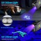 DARKBEAM UV Torch 365 + 395 Black Light, LED EDC Torches, High Lumens, USB C Rechargeable Wooden Lamp, Mini Magnetic COB Red Light, Emergency Power, Urine, Scorpion Detector, Healing Resin DARKBEAM UV Torch 365 + 395 Black Light, LED EDC Torches, High Lumens, USB C Rechargeable Wooden Lamp, Mini Magnetic COB Red Light, Emergency Power, Urine, Scorpion Detector, Healing Resin