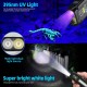 DARKBEAM UV Torch 365 + 395 Black Light, LED EDC Torches, High Lumens, USB C Rechargeable Wooden Lamp, Mini Magnetic COB Red Light, Emergency Power, Urine, Scorpion Detector, Healing Resin DARKBEAM UV Torch 365 + 395 Black Light, LED EDC Torches, High Lumens, USB C Rechargeable Wooden Lamp, Mini Magnetic COB Red Light, Emergency Power, Urine, Scorpion Detector, Healing Resin