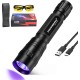 DARKBEAM UV Torch 365nm Light Black Light, Mini Powerful Wooden Lamp USB-C Rechargeable, LED 10W Ultraviolet Torches Pocket Pet Urine Detector for Mineral, Uranium Glass, Resin DARKBEAM UV Torch 365nm Light Black Light, Mini Powerful Wooden Lamp USB-C Rechargeable, LED 10W Ultraviolet Torches Pocket Pet Urine Detector for Mineral, Uranium Glass, Resin