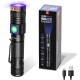 DARKBEAM UV Torch Black Light 365nm & 395nm Rechargeable Woodsche Lamp USB Black Light Torches Mini Hand LED Ultraviolet Light Pet Urine Detectors Amber Resin Pack of 2 DARKBEAM UV Torch Black Light 365nm & 395nm Rechargeable Woodsche Lamp USB Black Light Torches Mini Hand LED Ultraviolet Light Pet Urine Detectors Amber Resin Pack of 2