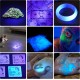 DARKBEAM UV Torch Black Light 365nm & 395nm Rechargeable Woodsche Lamp USB Black Light Torches Mini Hand LED Ultraviolet Light Pet Urine Detectors Amber Resin Pack of 2 DARKBEAM UV Torch Black Light 365nm & 395nm Rechargeable Woodsche Lamp USB Black Light Torches Mini Hand LED Ultraviolet Light Pet Urine Detectors Amber Resin Pack of 2