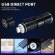 DARKDAWN Torches UV 395nm Light USB Rechargeable Ultraviolet LED Black Light Torch Mini Woodsche Lamp with Zoom, Detector for Pet Urine, Amber, Uranium Glass, Resin Hardening DARKDAWN Torches UV 395nm Light USB Rechargeable Ultraviolet LED Black Light Torch Mini Woodsche Lamp with Zoom, Detector for Pet Urine, Amber, Uranium Glass, Resin Hardening