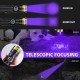 DARKDAWN Torches UV 395nm Light USB Rechargeable Ultraviolet LED Black Light Torch Mini Woodsche Lamp with Zoom, Detector for Pet Urine, Amber, Uranium Glass, Resin Hardening DARKDAWN Torches UV 395nm Light USB Rechargeable Ultraviolet LED Black Light Torch Mini Woodsche Lamp with Zoom, Detector for Pet Urine, Amber, Uranium Glass, Resin Hardening