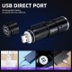 DARKDAWN Torches UV 395nm Light USB Rechargeable Ultraviolet LED Black Light Torch Mini Woodsche Lamp with Zoom, Detector for Pet Urine, Amber, Uranium Glass, Resin Hardening DARKDAWN Torches UV 395nm Light USB Rechargeable Ultraviolet LED Black Light Torch Mini Woodsche Lamp with Zoom, Detector for Pet Urine, Amber, Uranium Glass, Resin Hardening
