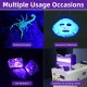 DARKDAWN UV Flashlight 395NM, USB-C Rechargeable Flashlights LED Wooden Lamp, Mini Powerful Portable Black Light, Detector for Pet Dog Dried Urine DARKDAWN UV Flashlight 395NM, USB-C Rechargeable Flashlights LED Wooden Lamp, Mini Powerful Portable Black Light, Detector for Pet Dog Dried Urine