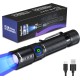 DARKDAWN UV Torch 365 nm Black Light, Mini USB Rechargeable, Woodsche LED Black Light Wooden Lamp, Powerful Portable Detector for UV Resin, Nails, Pet Urine Detectors DARKDAWN UV Torch 365 nm Black Light, Mini USB Rechargeable, Woodsche LED Black Light Wooden Lamp, Powerful Portable Detector for UV Resin, Nails, Pet Urine Detectors