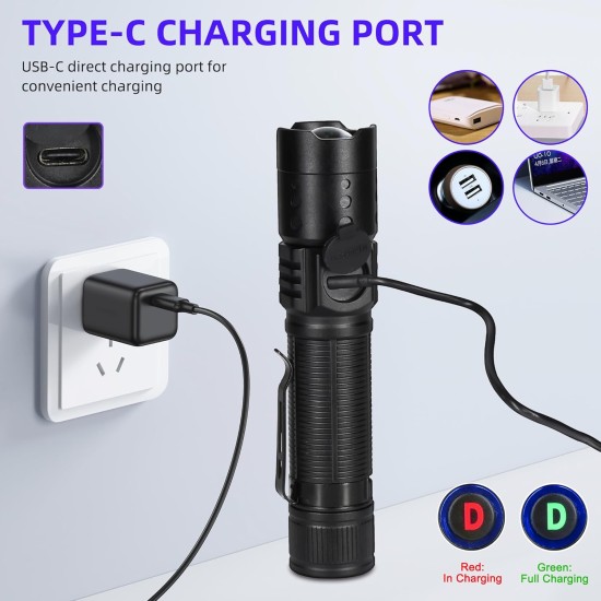 DARKDAWN UV Torch 365 nm Black Light, Mini USB Rechargeable, Woodsche LED Black Light Wooden Lamp, Powerful Portable Detector for UV Resin, Nails, Pet Urine Detectors DARKDAWN UV Torch 365 nm Black Light, Mini USB Rechargeable, Woodsche LED Black Light Wooden Lamp, Powerful Portable Detector for UV Resin, Nails, Pet Urine Detectors