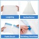 DOEL Pull Bag Cat Litter Bag Automatic Litter Box Cat Litter Bag Liner, Replacement Waste Bag, Suitable for Wet Waste, 4 Rolls x 15 Pieces, 45 x 50 cm DOEL Pull Bag Cat Litter Bag Automatic Litter Box Cat Litter Bag Liner, Replacement Waste Bag, Suitable for Wet Waste, 4 Rolls x 15 Pieces, 45 x 50 cm