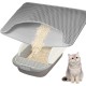Double Layer Cat Litter Litter Tray Mat, 56 x 43 cm EVA Cat Litter Mat, Large Cat Mat for Cat Litter Tray Mat, Cat Litter Tray Mat, Cat Litter Box Mat (Grey) Double Layer Cat Litter Litter Tray Mat, 56 x 43 cm EVA Cat Litter Mat, Large Cat Mat for Cat Litter Tray Mat, Cat Litter Tray Mat, Cat Litter Box Mat (Grey)