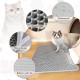 Double Layer Cat Litter Litter Tray Mat, 56 x 43 cm EVA Cat Litter Mat, Large Cat Mat for Cat Litter Tray Mat, Cat Litter Tray Mat, Cat Litter Box Mat (Grey) Double Layer Cat Litter Litter Tray Mat, 56 x 43 cm EVA Cat Litter Mat, Large Cat Mat for Cat Litter Tray Mat, Cat Litter Tray Mat, Cat Litter Box Mat (Grey)
