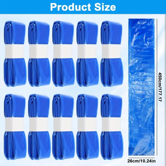Druuzyl Pack of 10 Nappy Bin Refill Cassettes, Refill Film for Nappy Bins - Compatible with Spross, Agelcare, Litter Locker & Tommee Tippee Druuzyl Pack of 10 Nappy Bin Refill Cassettes, Refill Film for Nappy Bins - Compatible with Spross, Agelcare, Litter Locker & Tommee Tippee