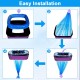 Druuzyl Pack of 10 Nappy Bin Refill Cassettes, Refill Film for Nappy Bins - Compatible with Spross, Agelcare, Litter Locker & Tommee Tippee Druuzyl Pack of 10 Nappy Bin Refill Cassettes, Refill Film for Nappy Bins - Compatible with Spross, Agelcare, Litter Locker & Tommee Tippee